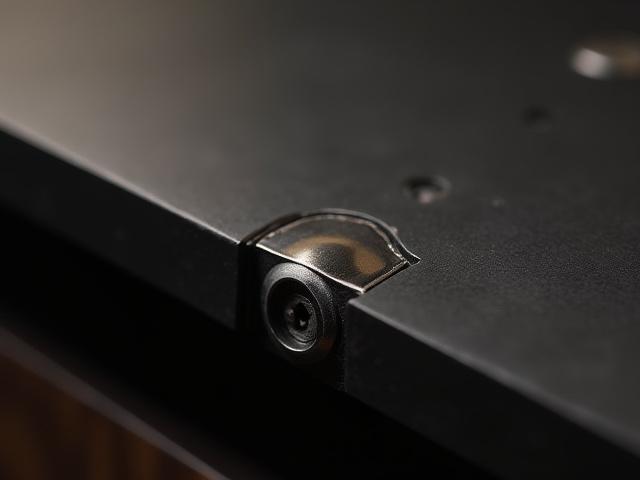 Närbild på en handgjord metalldetalj i ett kök